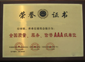 公司荣誉
